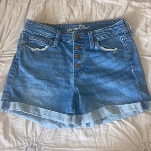 Universal Thread High Waisted Jean Shorts